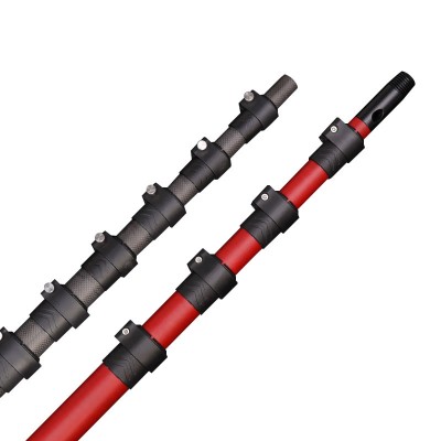 Glass Fiber Coated Double Hollow Pipe Telescopic Mast For Cb Antensateur Radio Antenna Telescoping Mast Pole